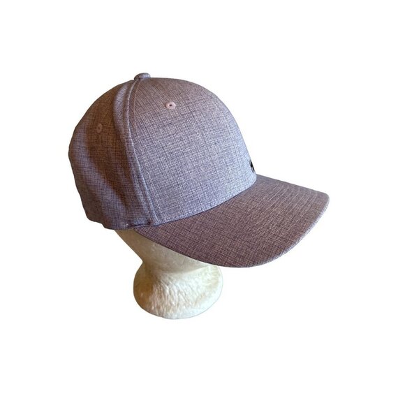 Hurley Flexfit Hat Gray Heathered 70% Polyester 28% Rayon 2% Spandex Adjustable - Picture 4 of 6